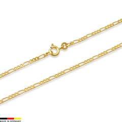 333er Goldkette: Figarokette Gold 50cm