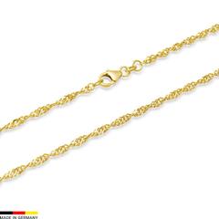 333er Goldkette: Singapurkette Gold 50cm