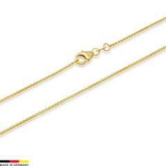 585er Goldkette: Zopfkette Gold 45cm