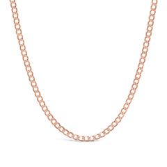 585er Roségold Panzerkette mit einer Stärke von 3,3 mm