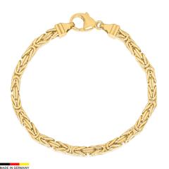 Königsarmband aus 585er Gold in 4 mm Breite