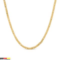 Königskette aus 585er Gelbgold, 3,2 mm breit