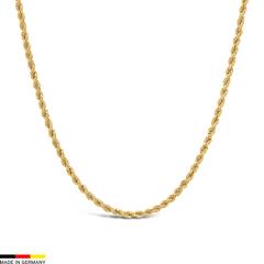 Kordelkette aus 14 Karat Gold, 2,7 mm breit