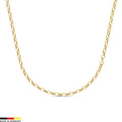 4,5 mm breite Ankerkette aus 14 Karat Gold