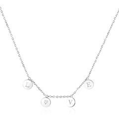 Personalisierte Kette Plate-Long