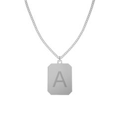 Personalisierte Kette Plate-Square