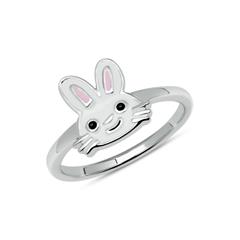 Ring für Mädchen mit Hasen Motiv