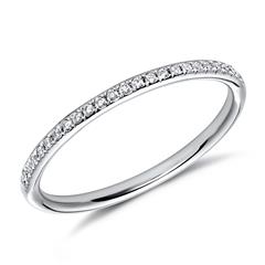 Diamantring aus 750er Weißgold Diamanten