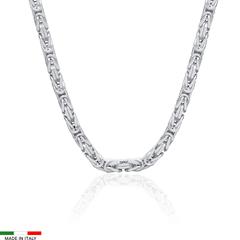 Herren Königskette aus 925er Silber, 5,7 mm