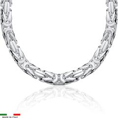 925 Silberkette: Königskette Silber 10mm