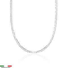 925 Silberkette: Panzerkette Silber 2mm