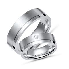 Eheringe Silber Trauringe 925 Gravur Zirkonia