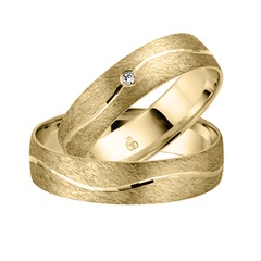 Eheringe Gelbgold 5mm