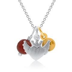 925er Silberkette mit 3-teiligem Anhängerset