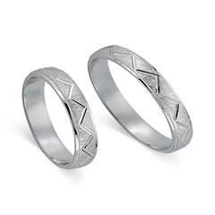 Trauringe 585er Weissgold