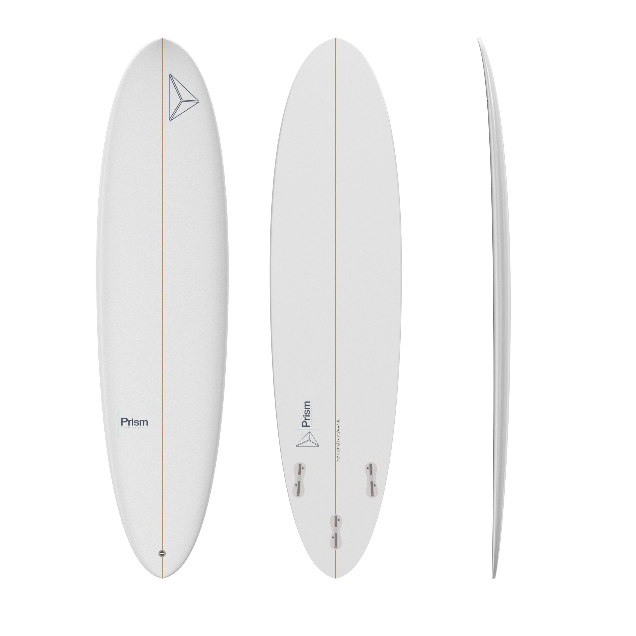 Mini-Longboard Prism Surfboards Essential Series FCS 2 7'2