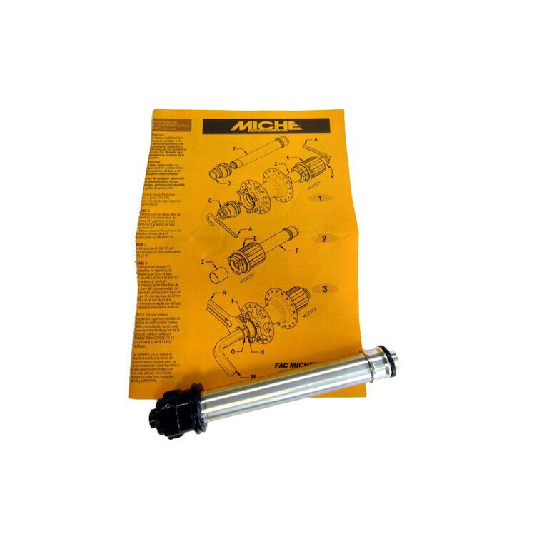 Hinterer Umbausatz mit Nabenverriegelung Miche DX Center Lock