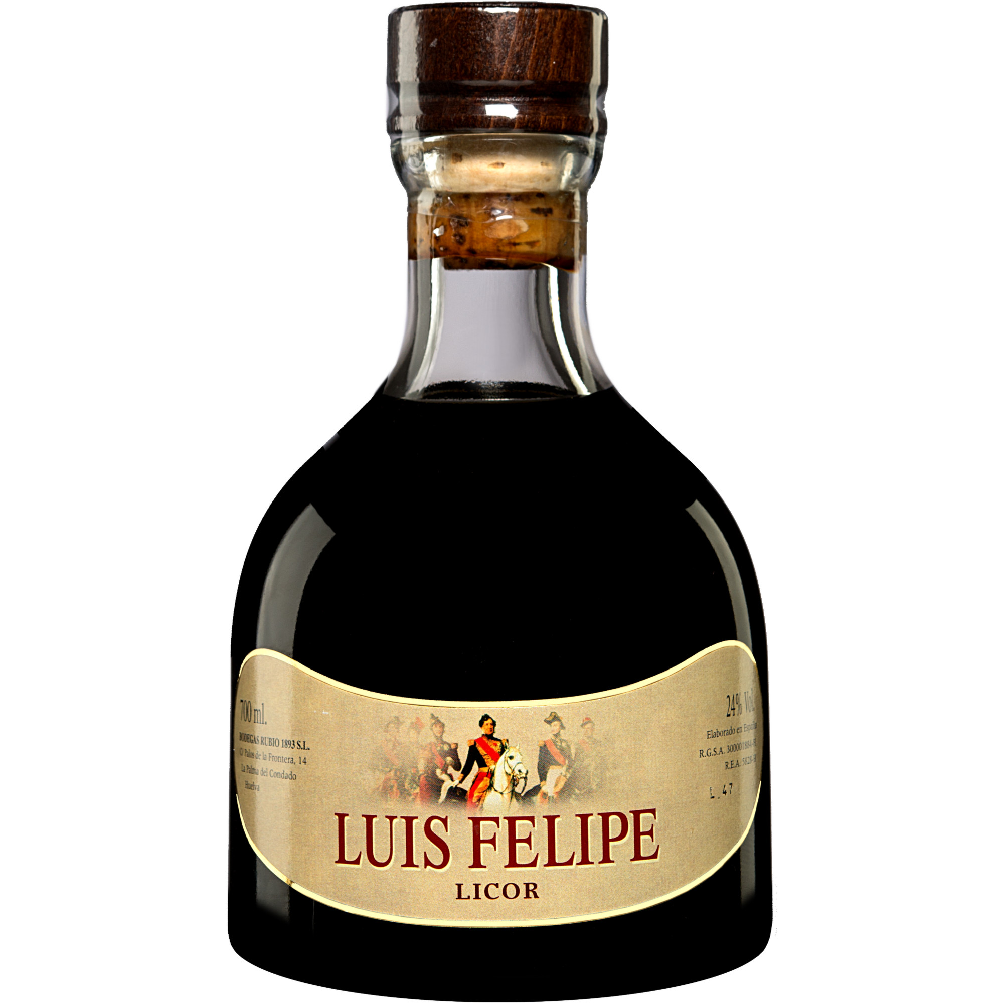 Likör Luis Felipe - 0,7 L.  0.7L 24% Vol. aus Spanien