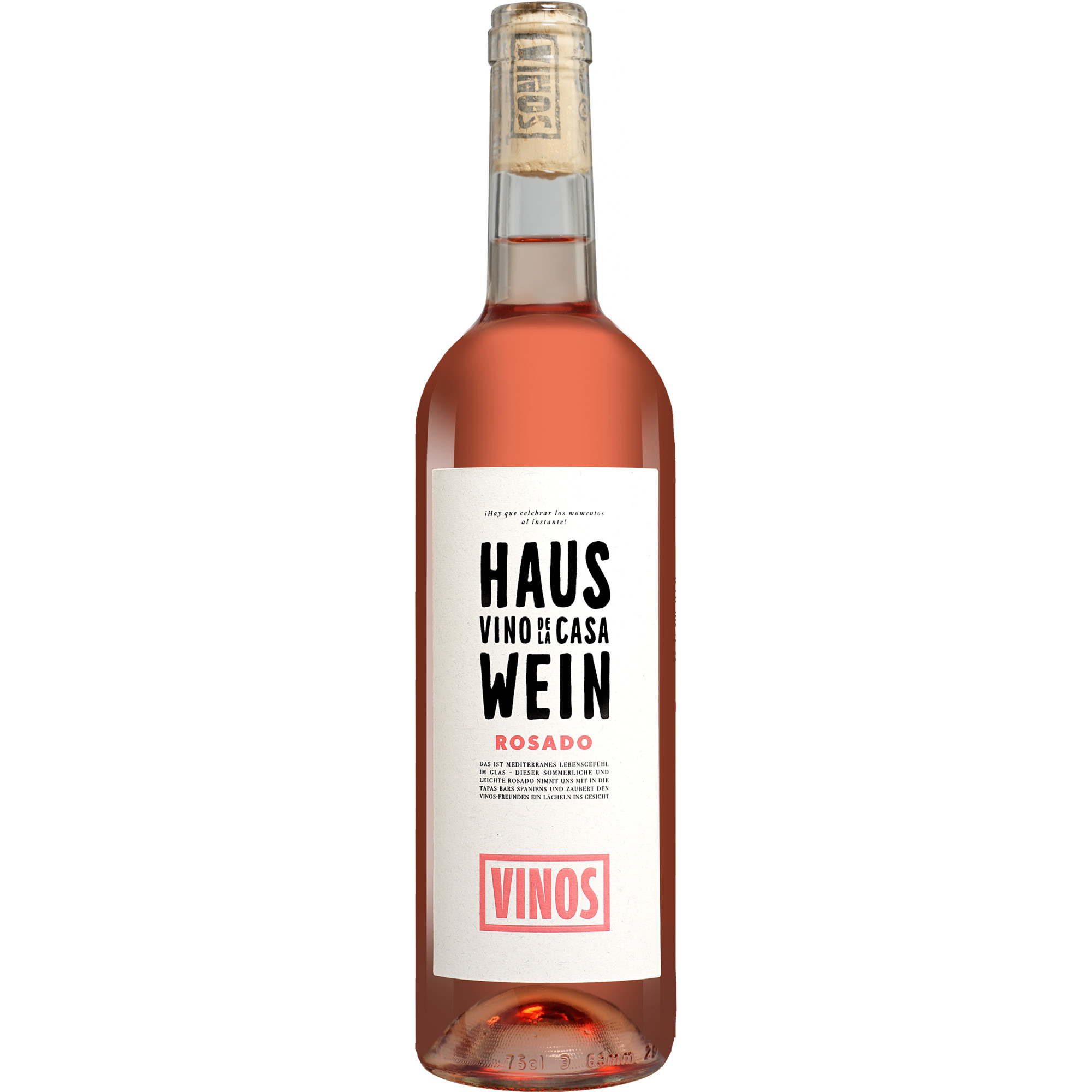 Hauswein Rosado  0.75L 12.5% Vol. Roséwein Trocken aus Spanien
