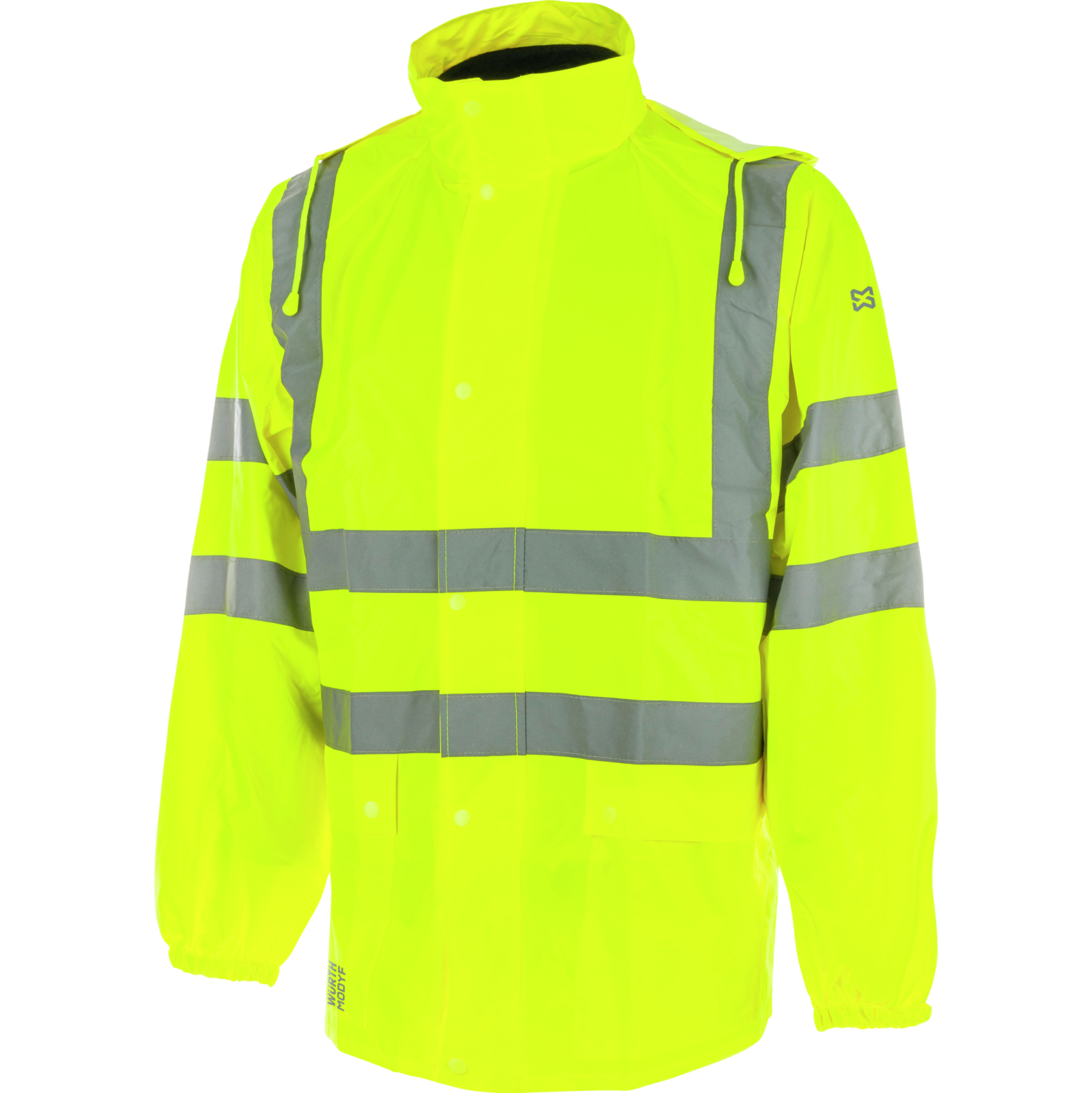 Warnschutz Regenjacke EN20471 3.2 gelb