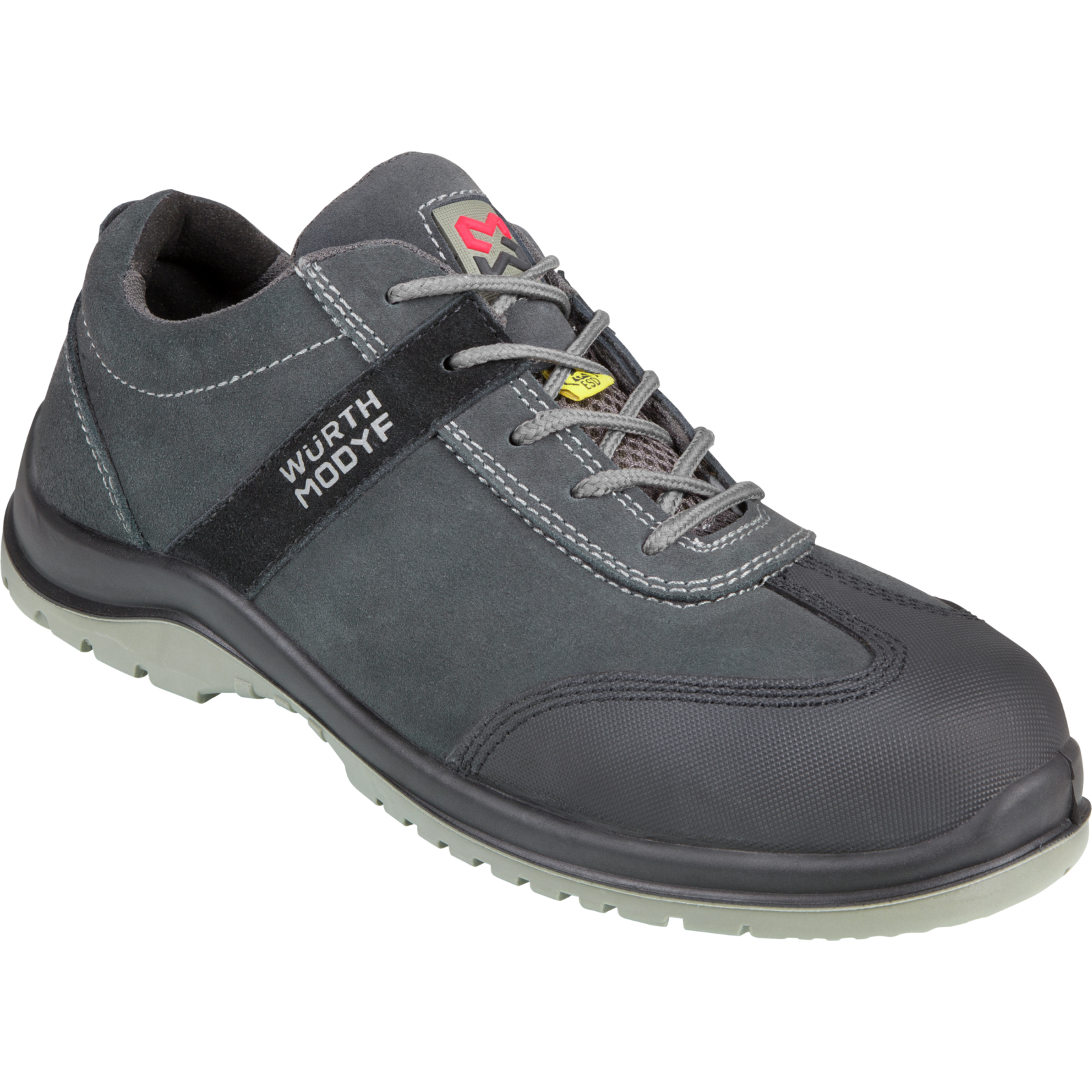 Sicherheitsschuhe S1P ESD SRC Leo grau