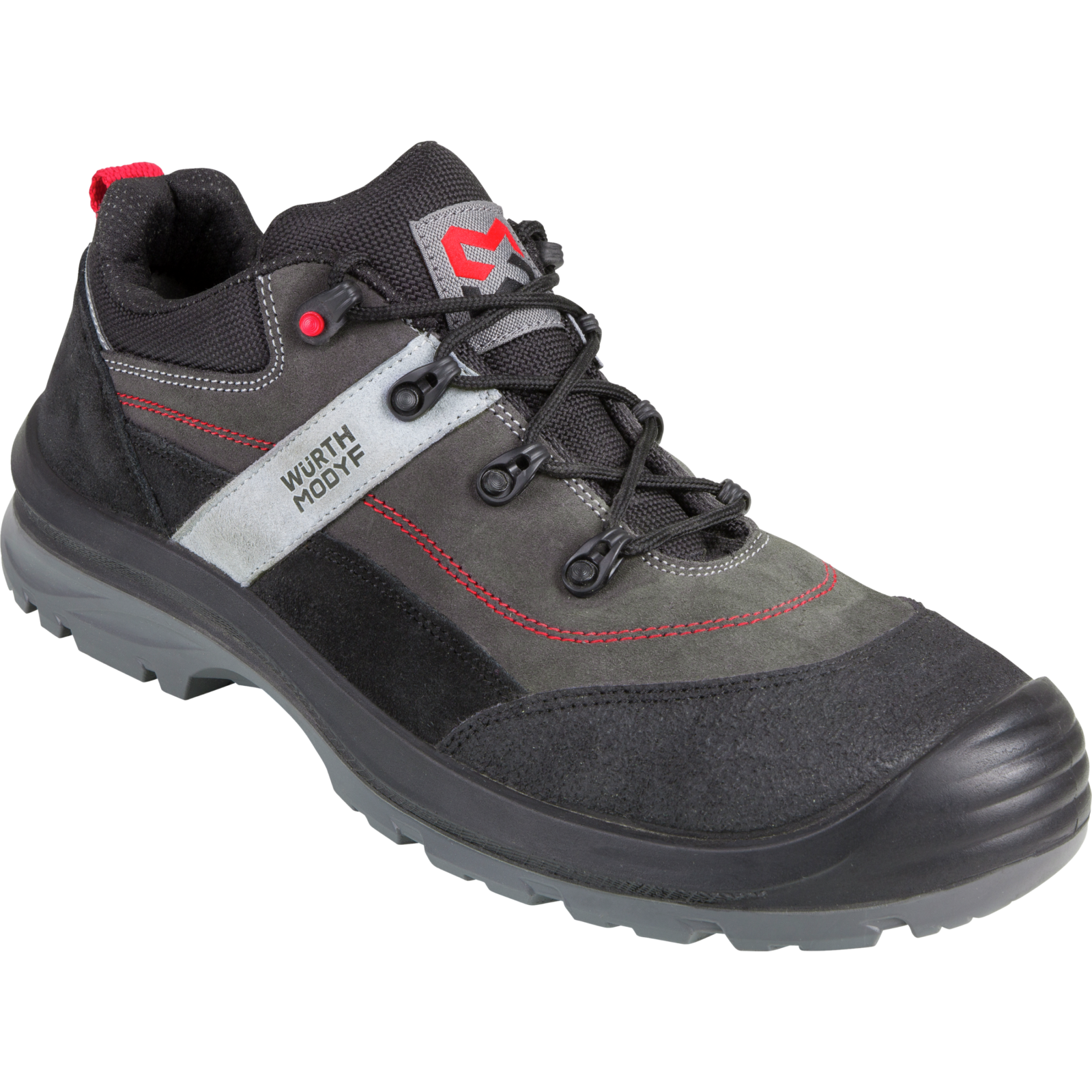 Sicherheitsschuhe S3L Corvus Velours grau