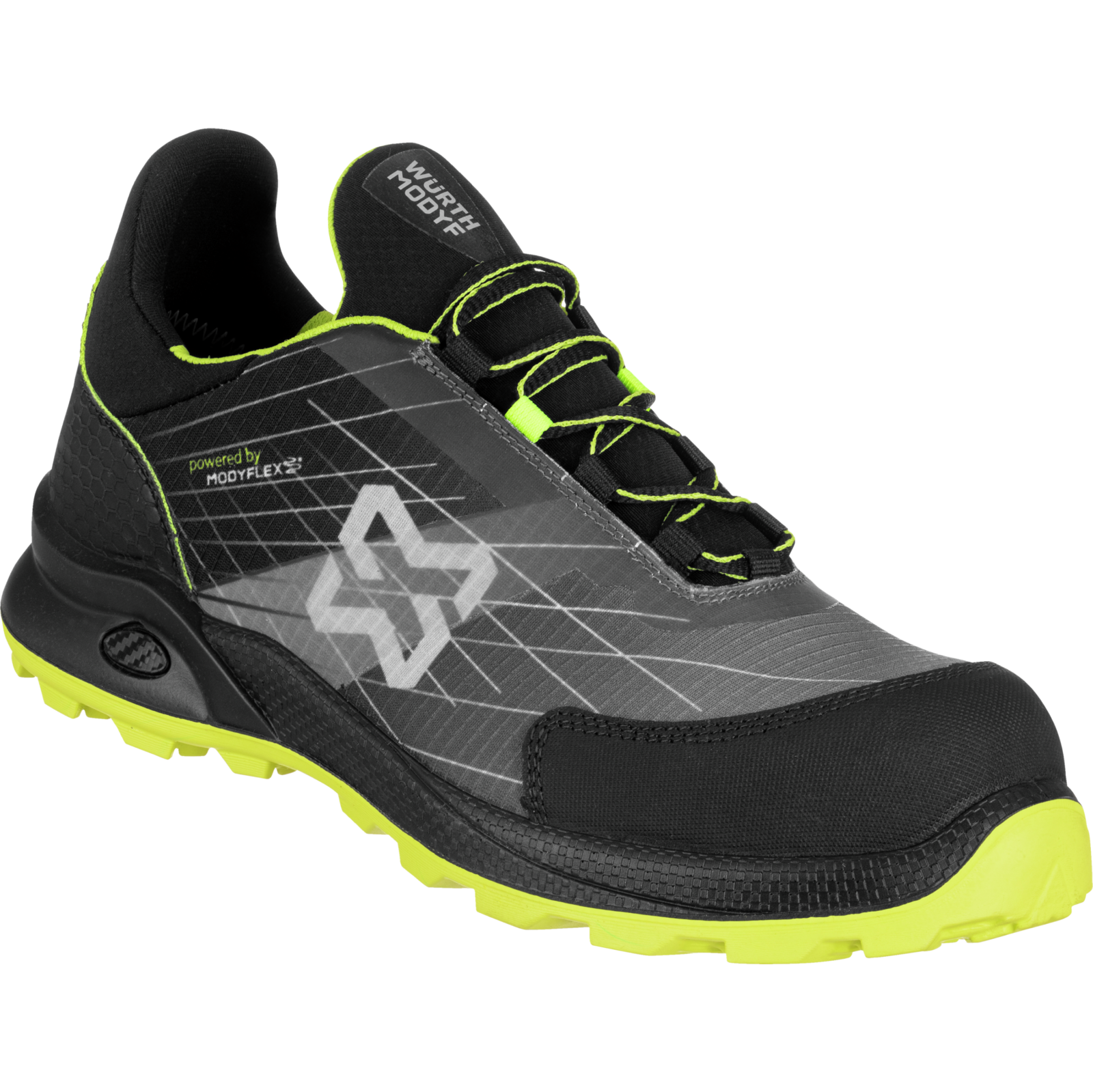 Sicherheitsschuhe S3 Triton schwarz/lime