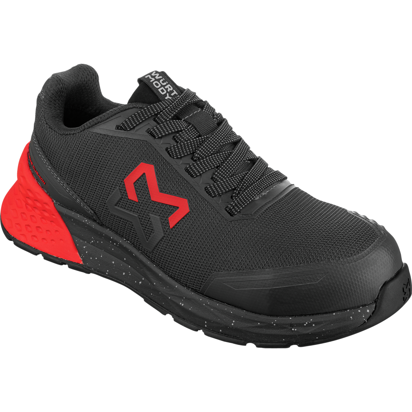 Sicherheitsschuhe S1P Daily Race anthrazit-rot