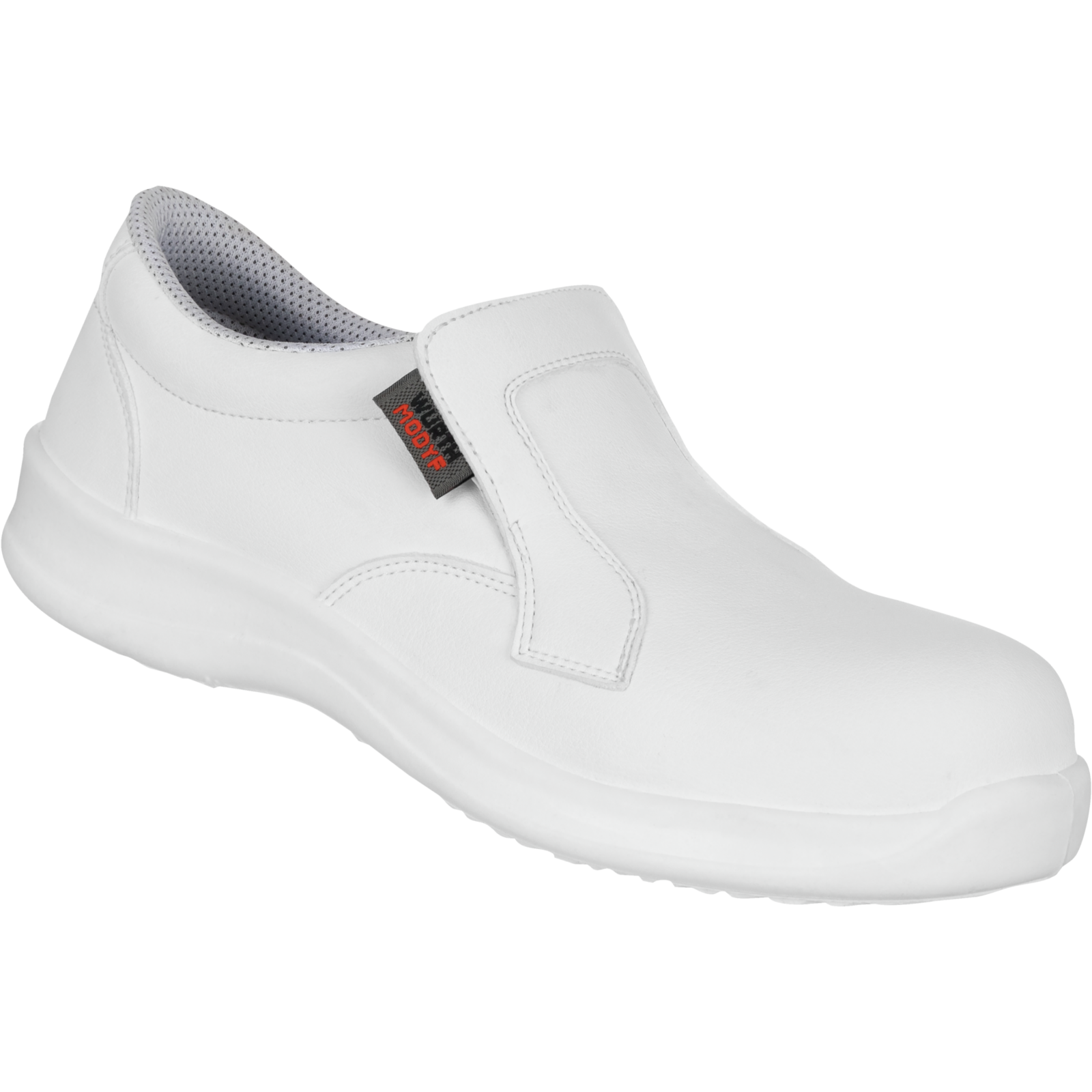 Sicherheitsschuhe S2 SRC Slipper weiß