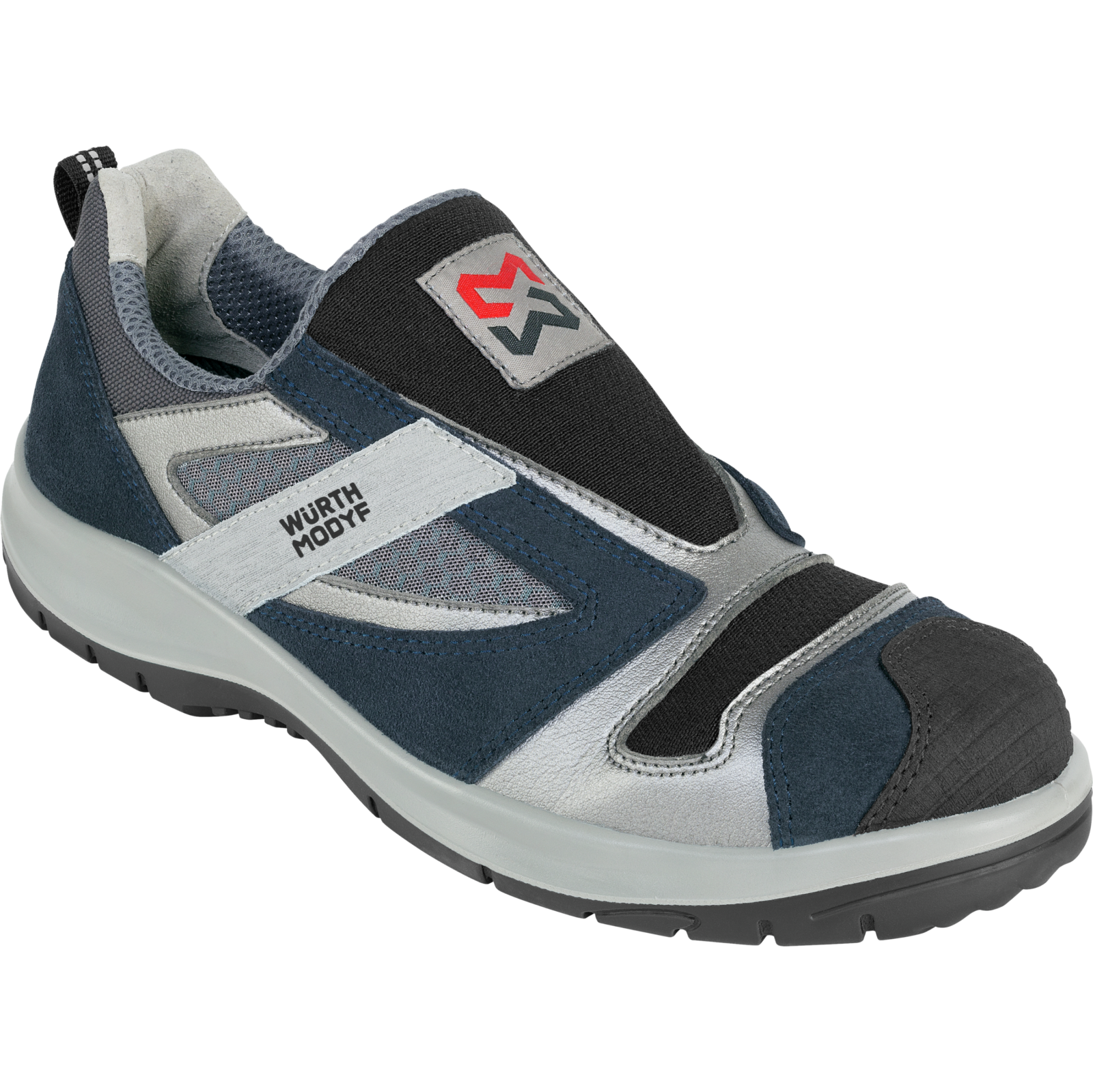 Sicherheitsschuhe S1P SRC Stretch X Slipper blau