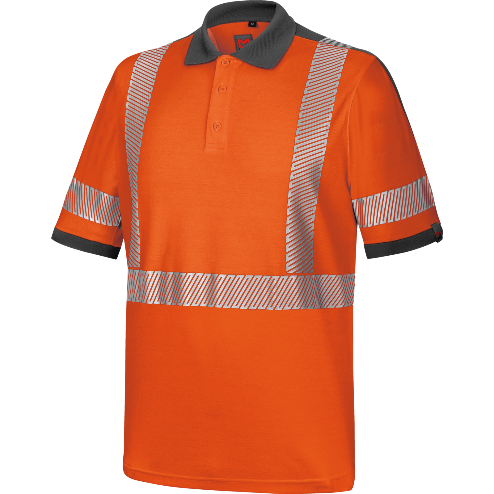 Warnschutz Poloshirt EN 20471 2 Neon Plus orange