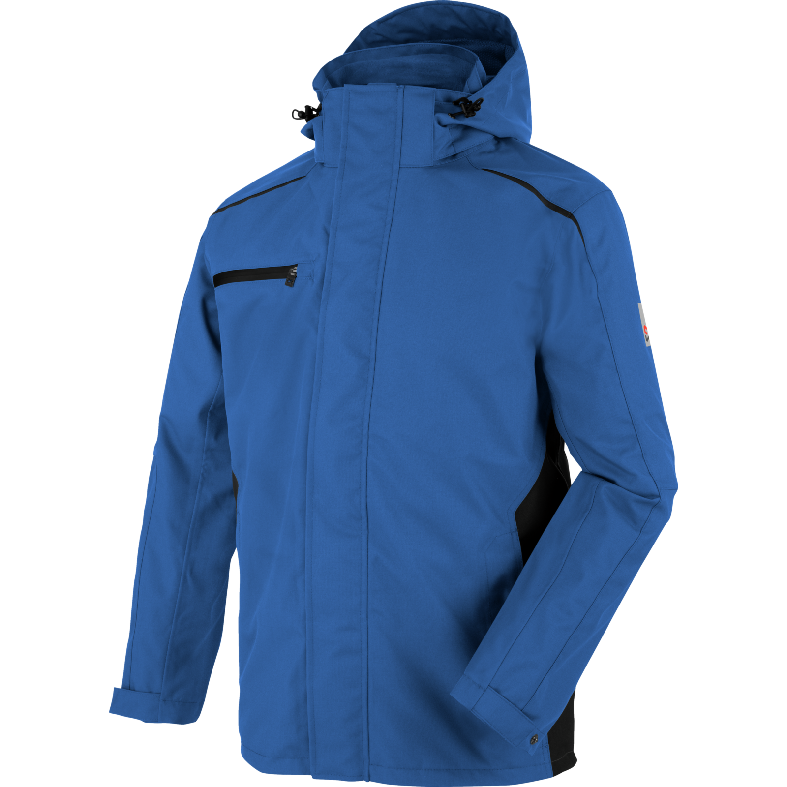 Regenjacke Cetus royalblau/schwarz