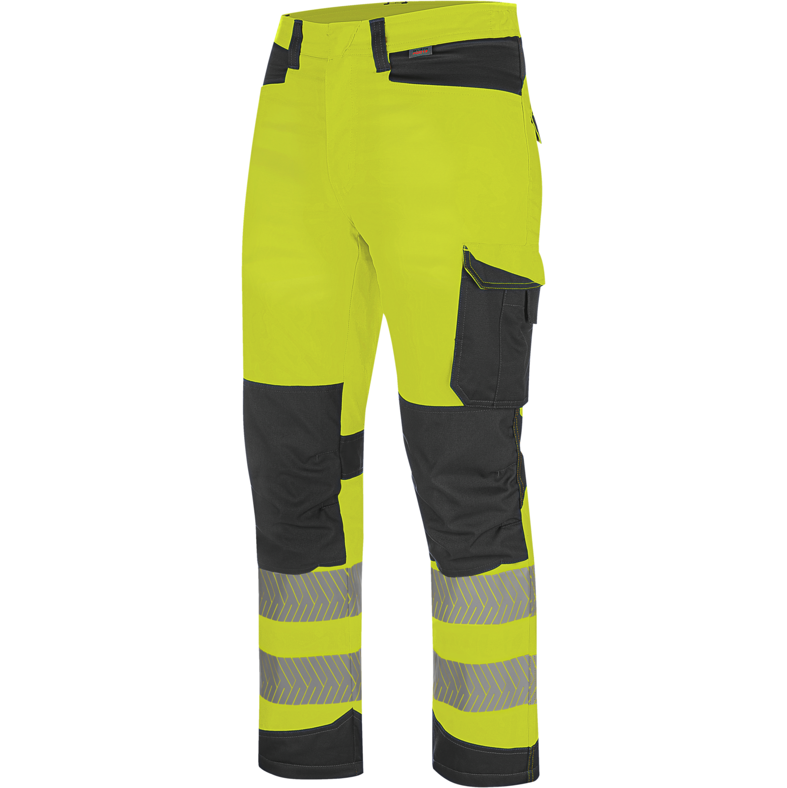 Warnschutz Winter Bundhose FLUO EN 20471 gelb anthrazit