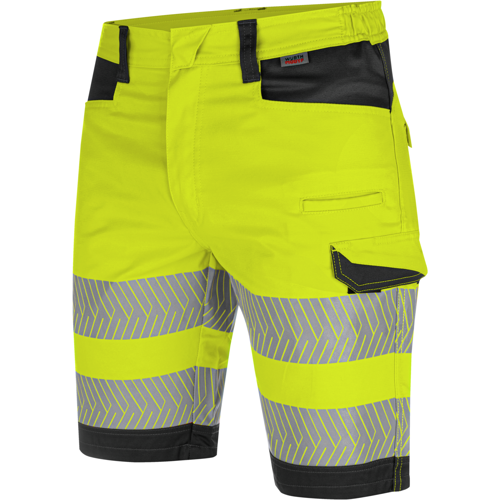 Warnschutz Shorts FLUO EN 20471 1 gelb anthrazit