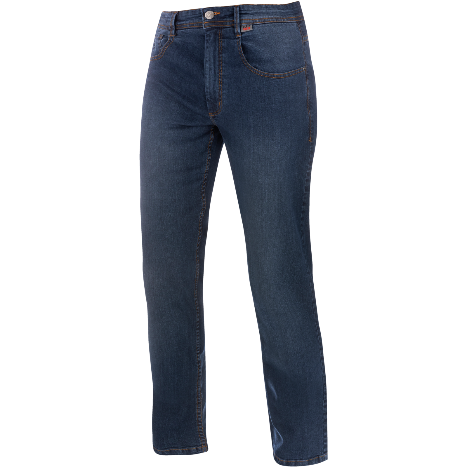 5-Taschen-Jeans Stretch denim blau