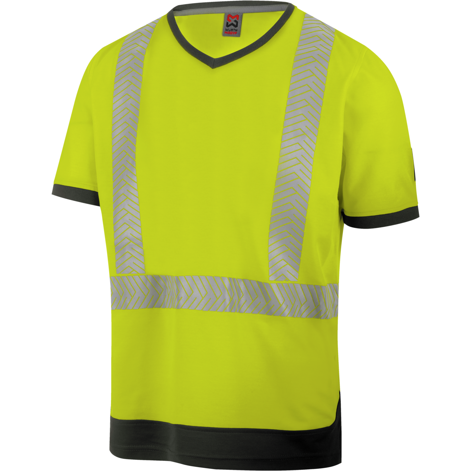 Warnschutz T-Shirt FLUO EN 20471 gelb anthrazit