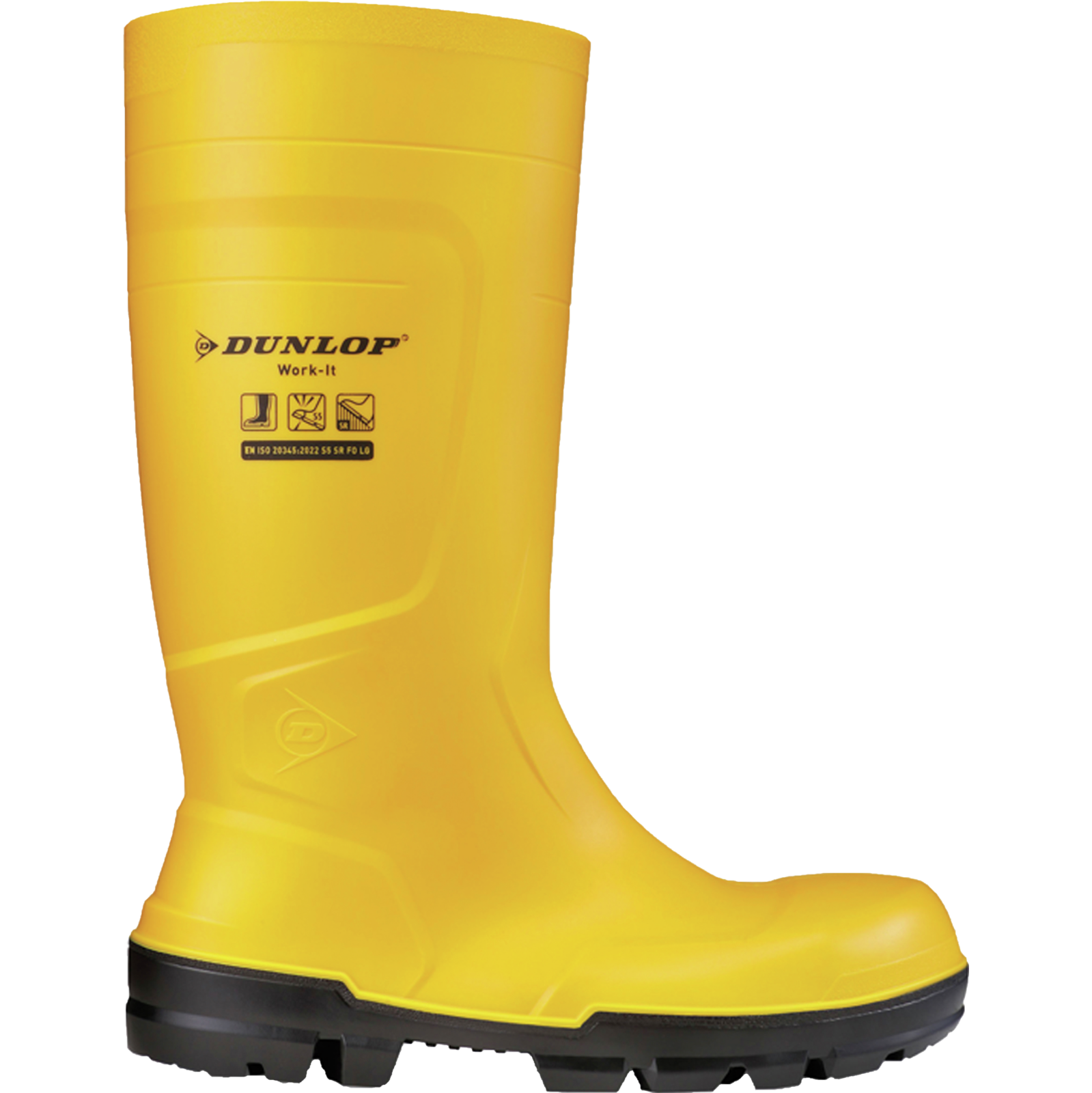 Gummistiefel S5 Dunlop Work it gelb