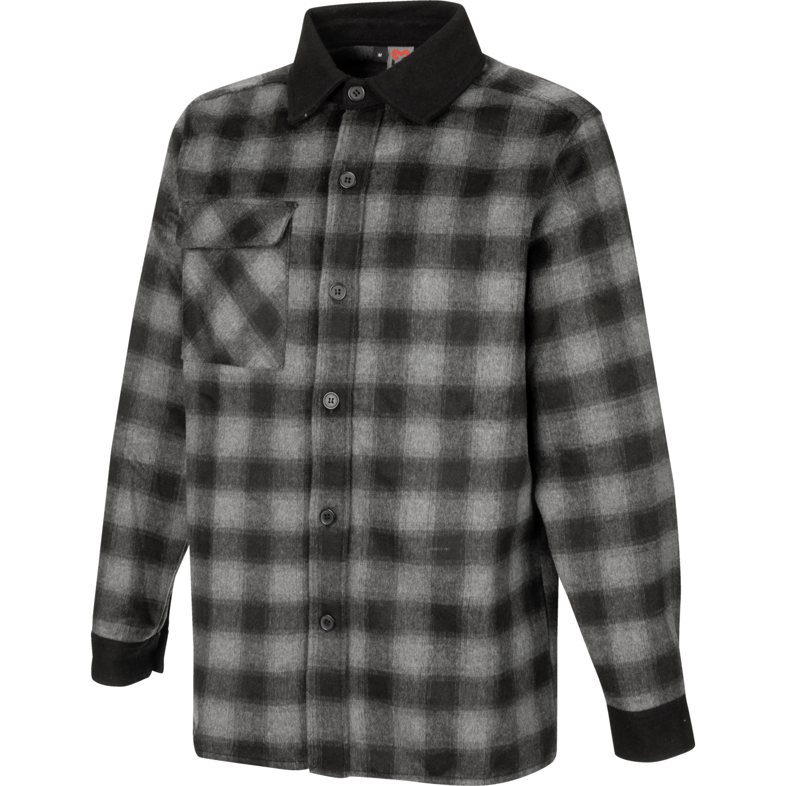 Overshirt Urban grau schwarz