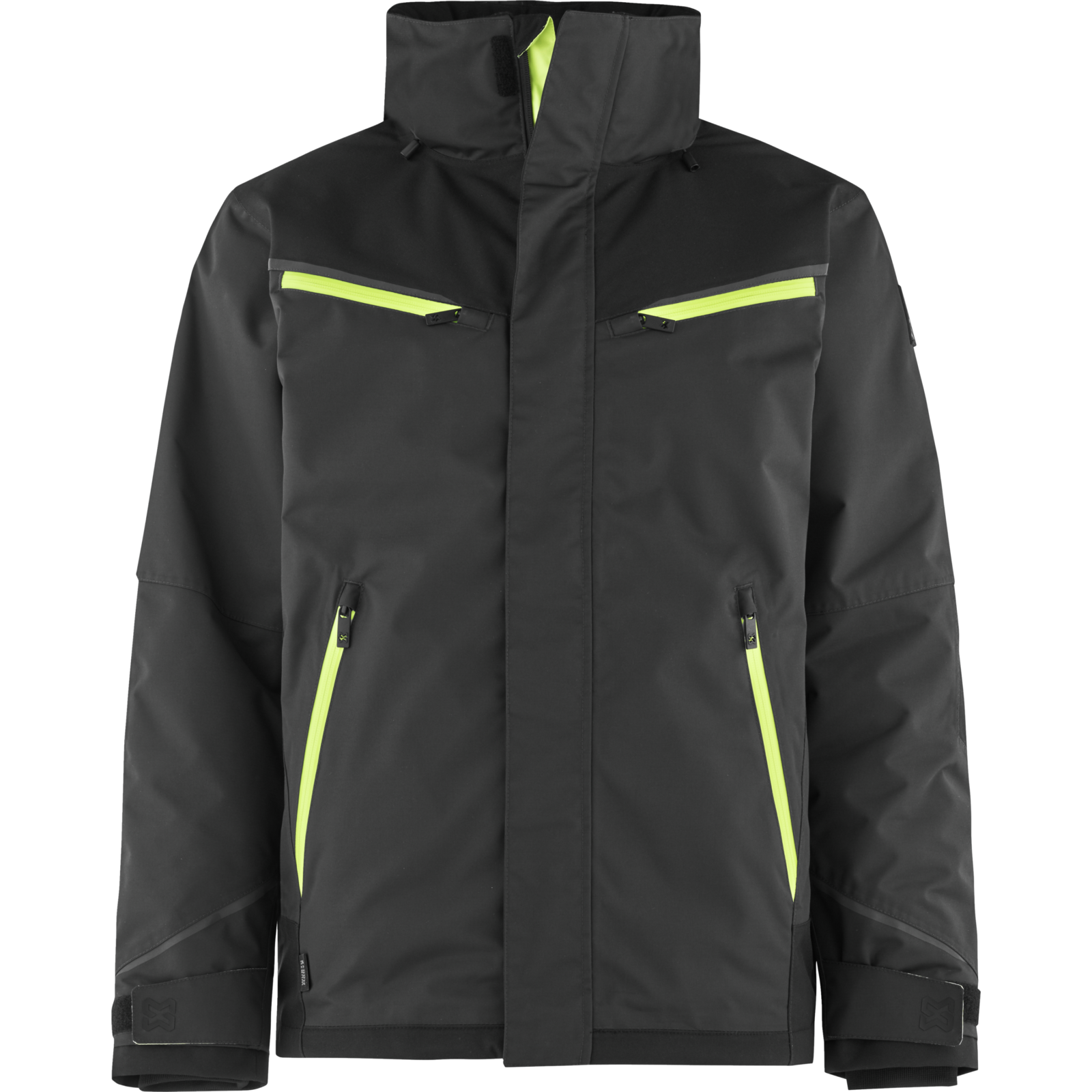 Performance Winterjacke 2.0 anthrazit gelb