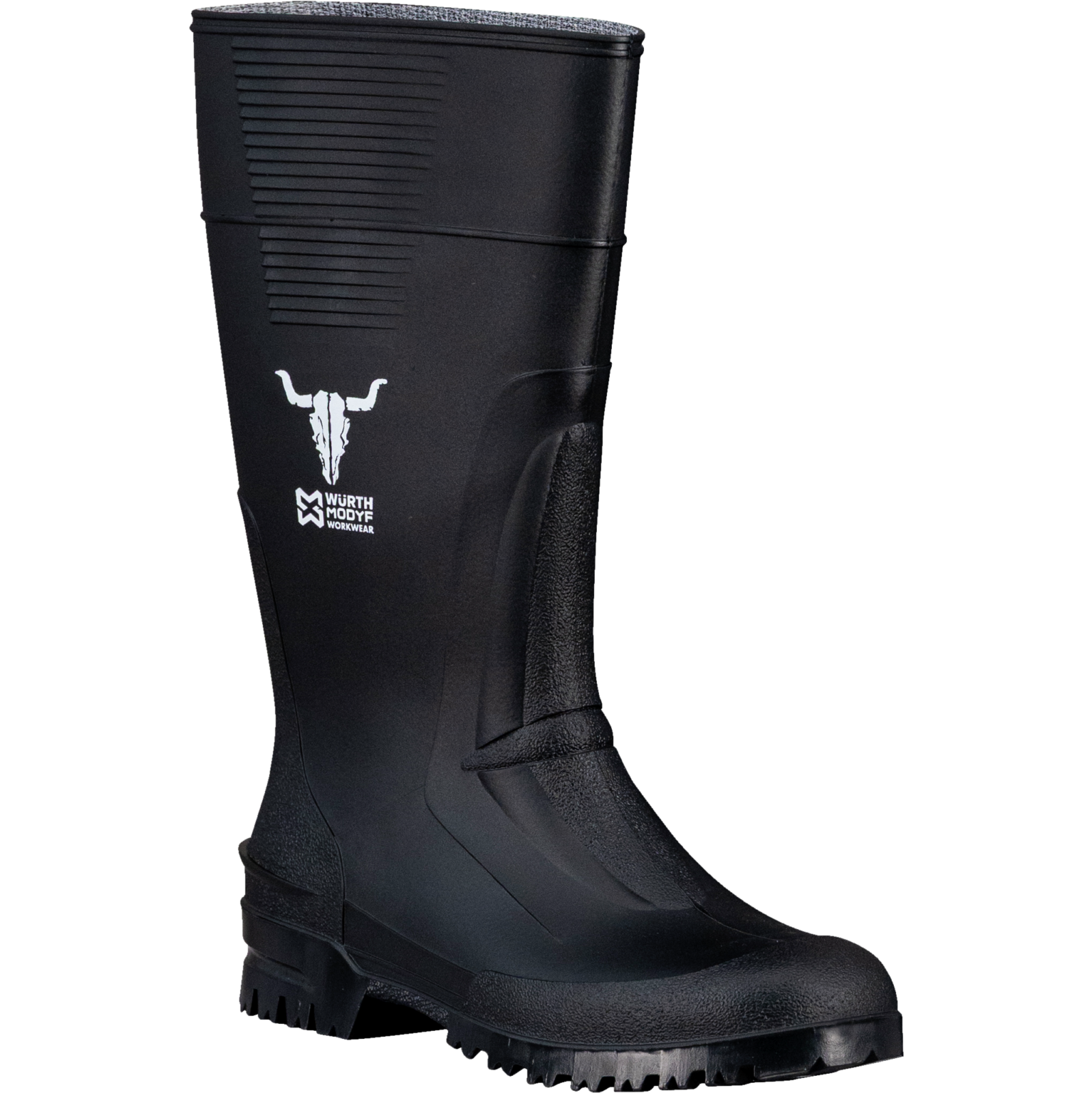 Wacken Gummistiefel schwarz