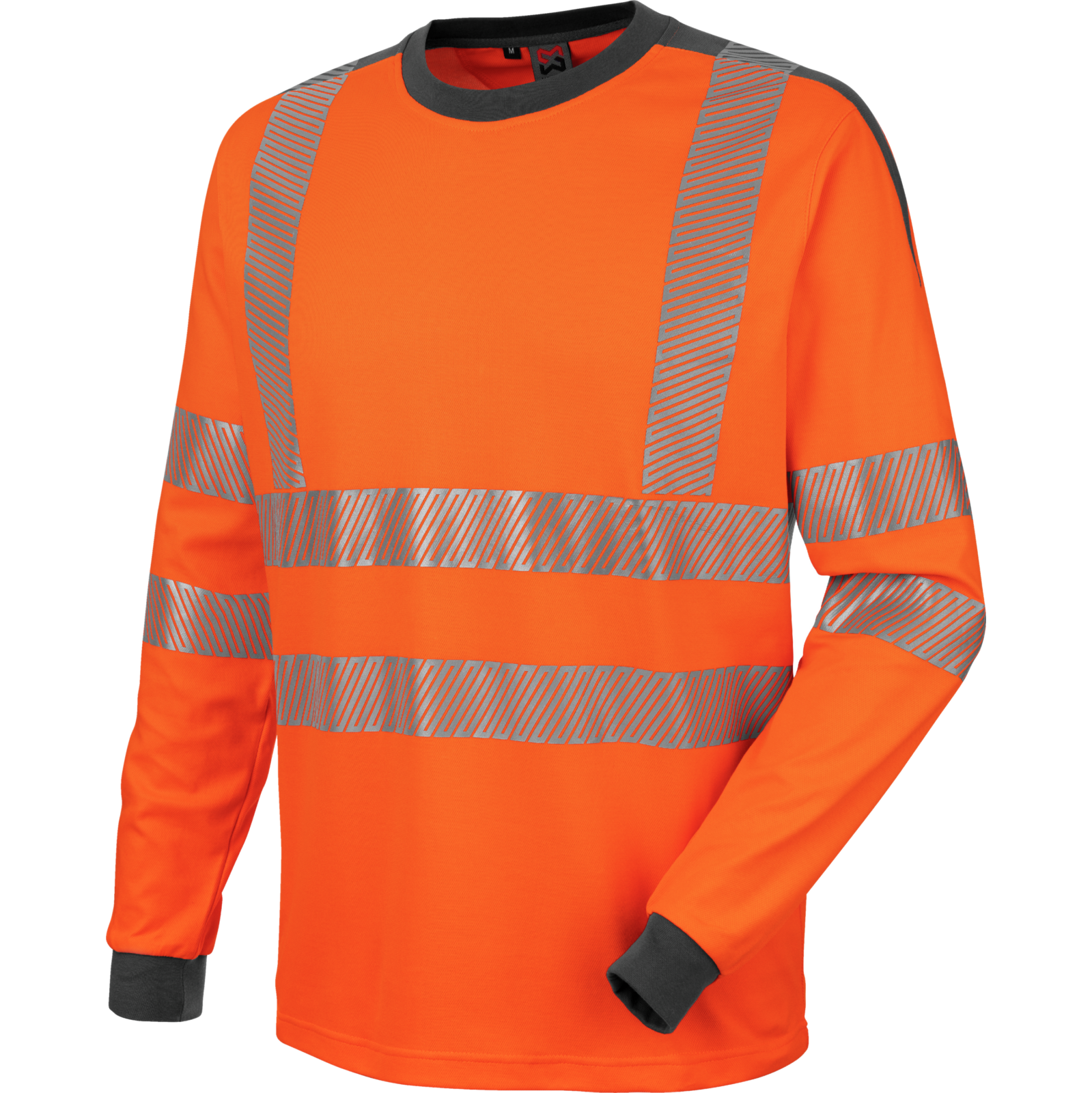 Warnschutz Langarmshirt Neon EN 20471 3 orange