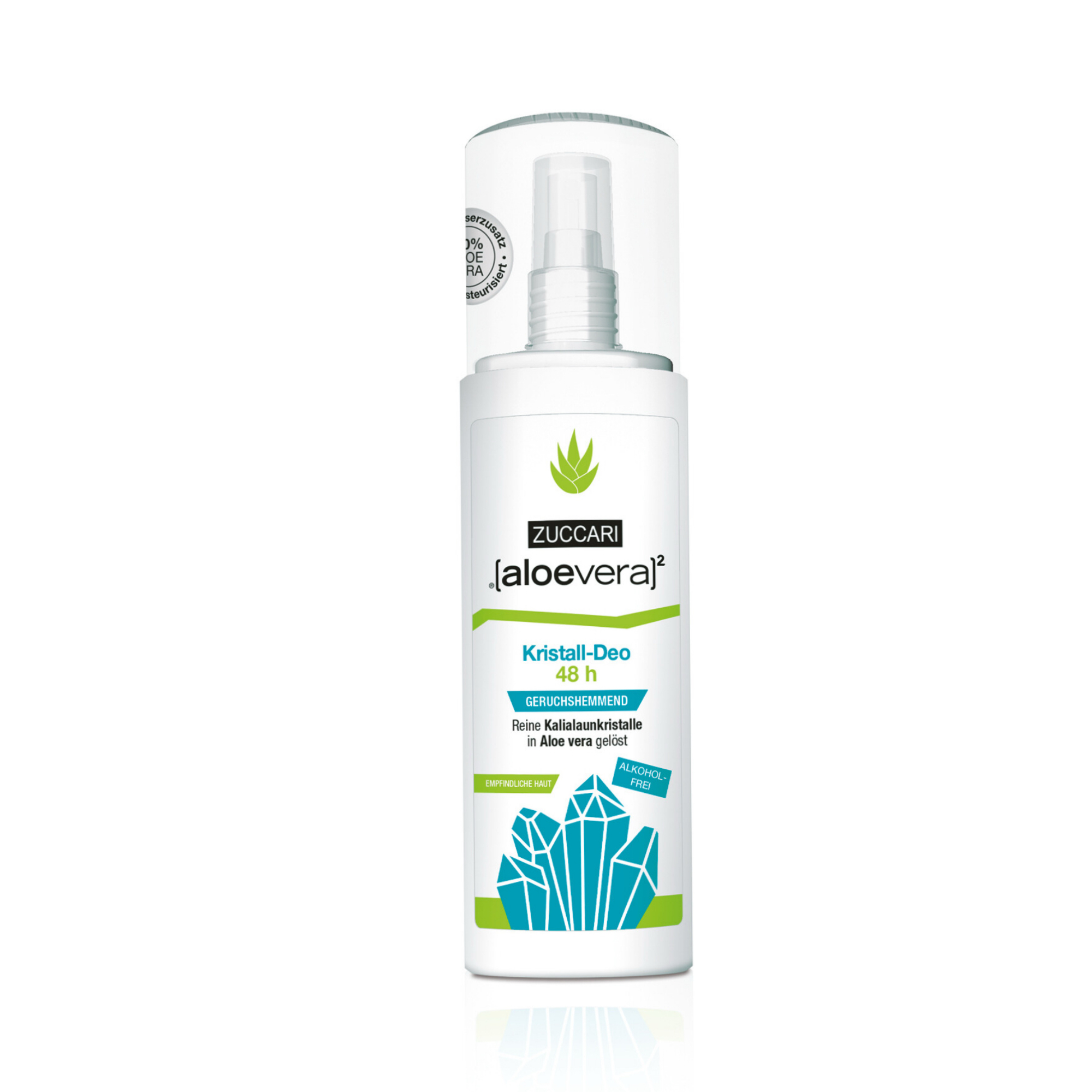ZUCCARI [aloevera]2 Flüssiges Kristall Deo 48h
