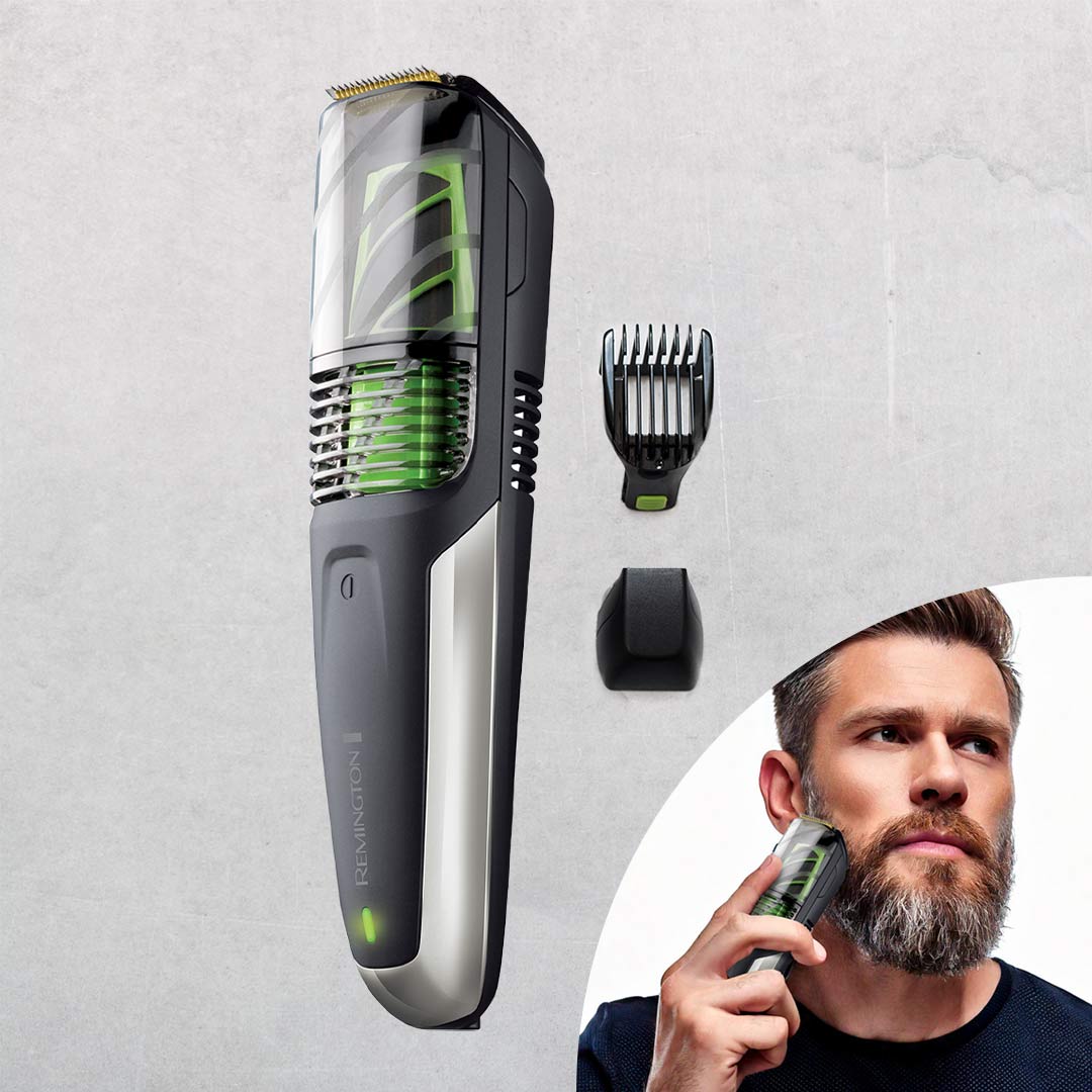 Remington CleanCut Vakuum-Trimmer & -Rasierer