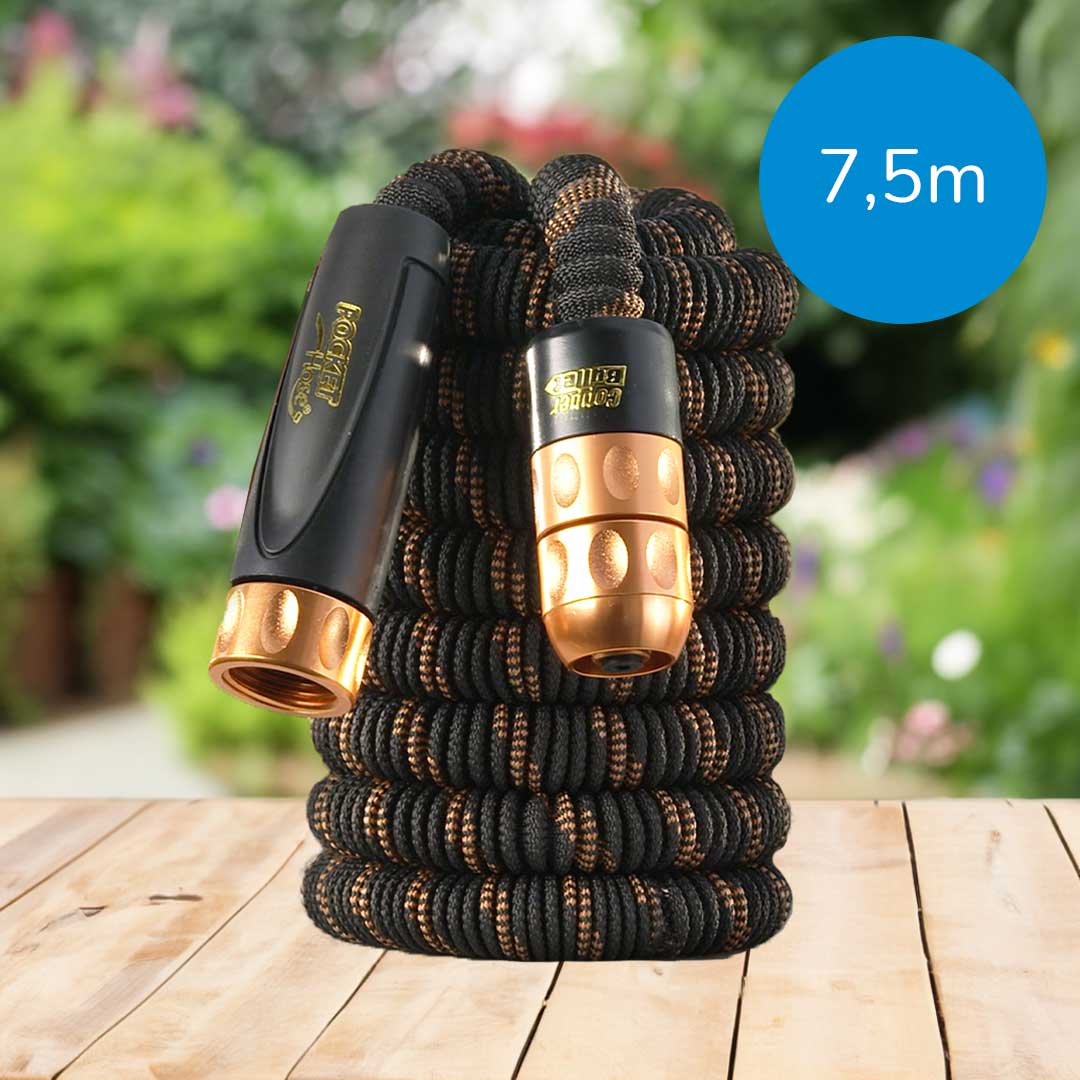FlexiWonder Copper Bullet Gartenschlauch flexibel 7,5 m