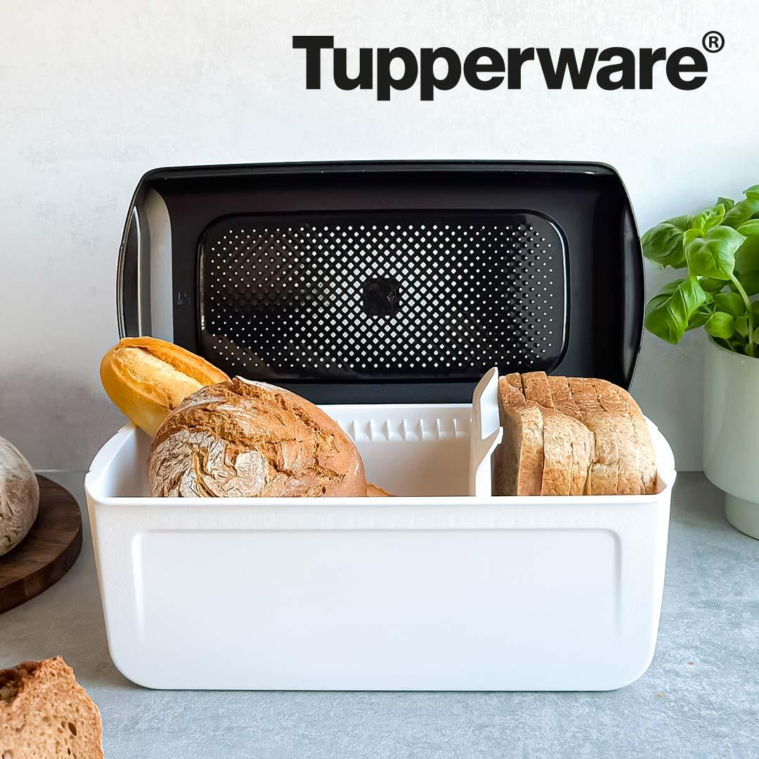 Tupperware BreadSmart Brotkasten inkl. praktischem Box-Trenner (B-Ware)
