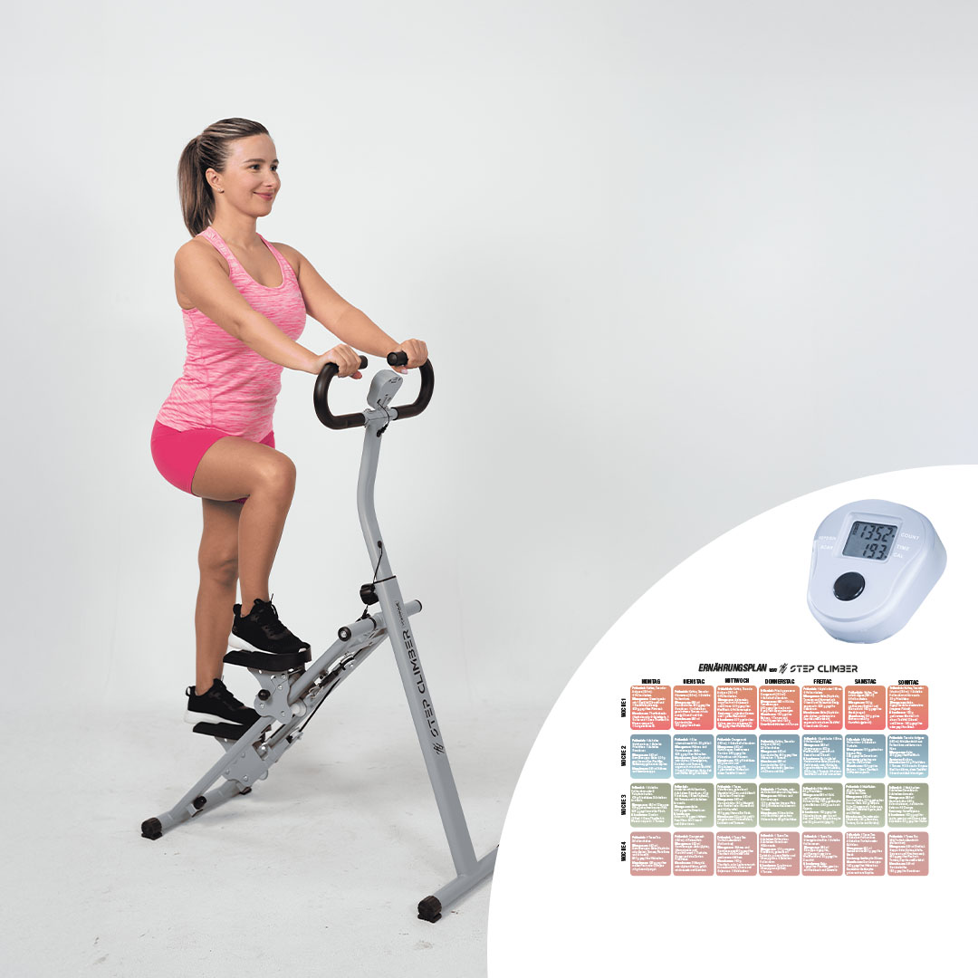 Kendox StepClimber zusammenklappbarer Ganzkörper-Stepper