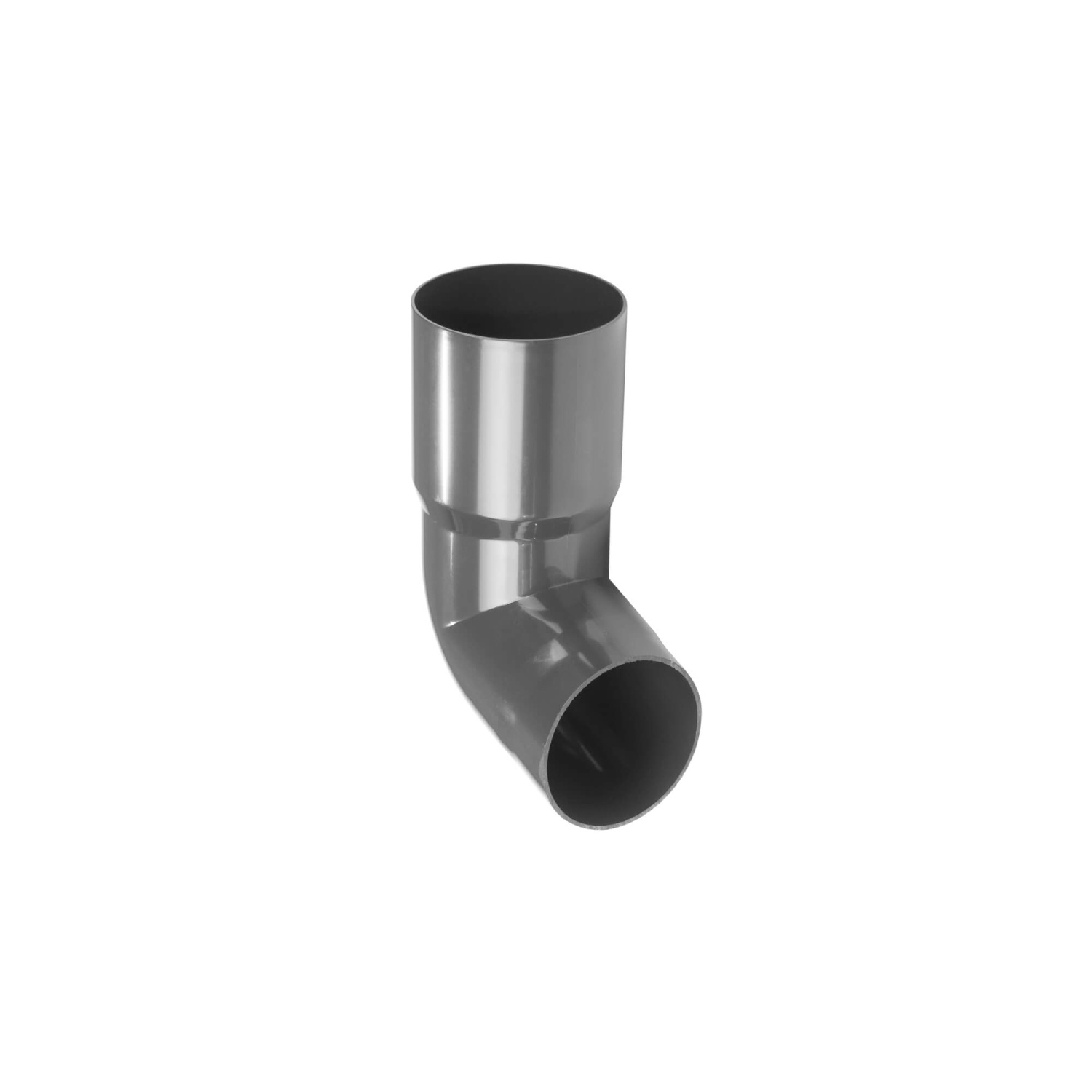 Fallrohrauslauf für Plastmo PVC Dachrinnen 110 mm Graphit