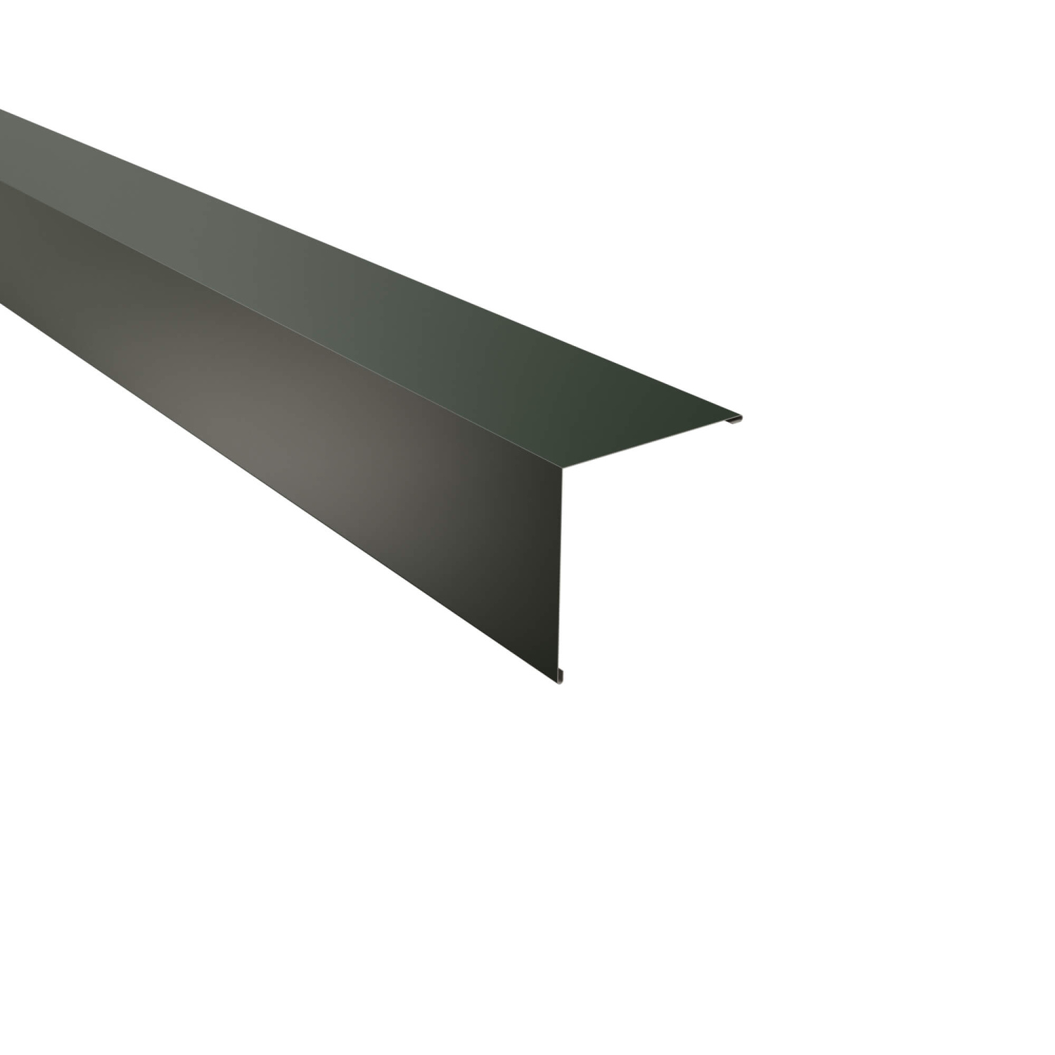 Außenecke | Beschichtung 25 µm | Stahl 0,63 mm | 140 x 140 mm glatt | RAL 6020 Chromoxidgrün/Nadelgrün