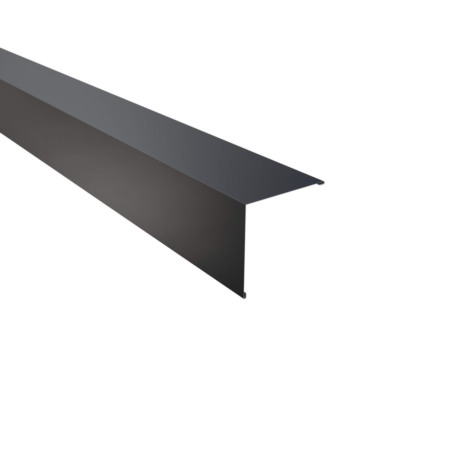 Außenecke | Beschichtung 60 µm | Stahl 0,5 mm | 140 x 140 mm glatt | RAL 7016 Anthrazit