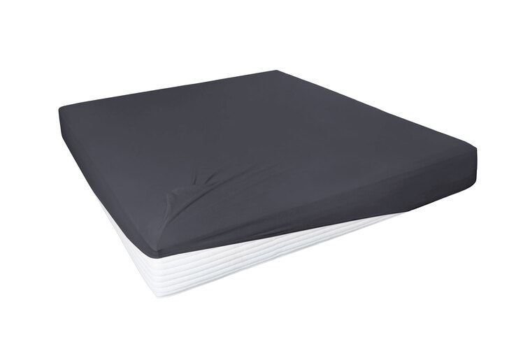 Vario Boxspring-Spannbetttuch 180/200 x 200 cm anthrazit